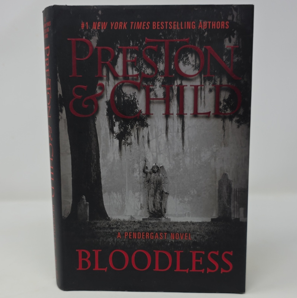 Preston & Child Bloodless (Agent Pendergast) Hardcover w/ Dust Jacket 2021